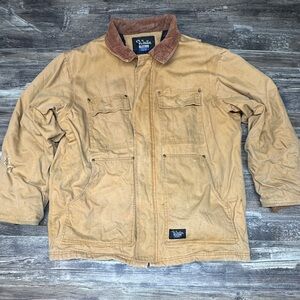 Walls Blizzard Pruf Duck Canvas Workwear Chore Jacket Large